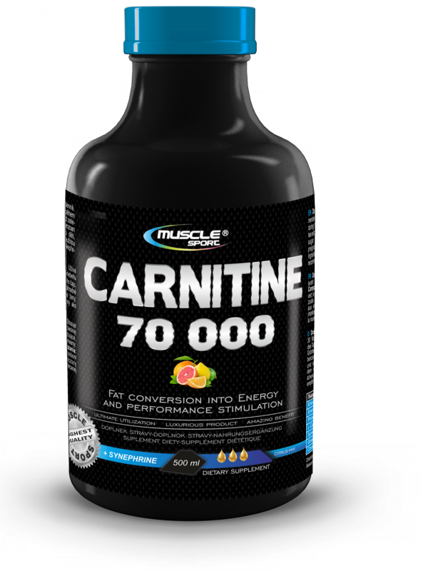 L-Carnitin 70 000 - 500ml, spaľuje nežiadúci tuk.